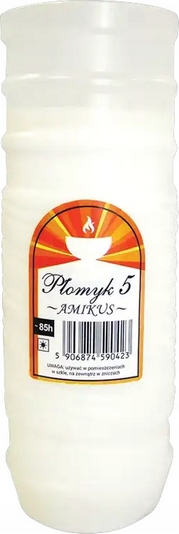 Parafínové Vklady PŁOMYK 5 pre lampy a svietniky